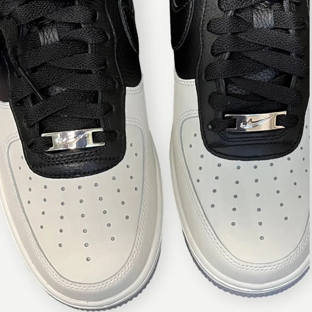 Nike Air Force 1 Low Tinaj 2023 Black Sneakers. Mens 7.5. 7 1/2. - Picture 3 of 16